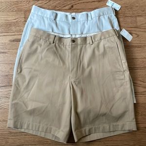 Brooks Brothers Men's Chino Khaki Advantage Shorts Bundle Size 36 NWT